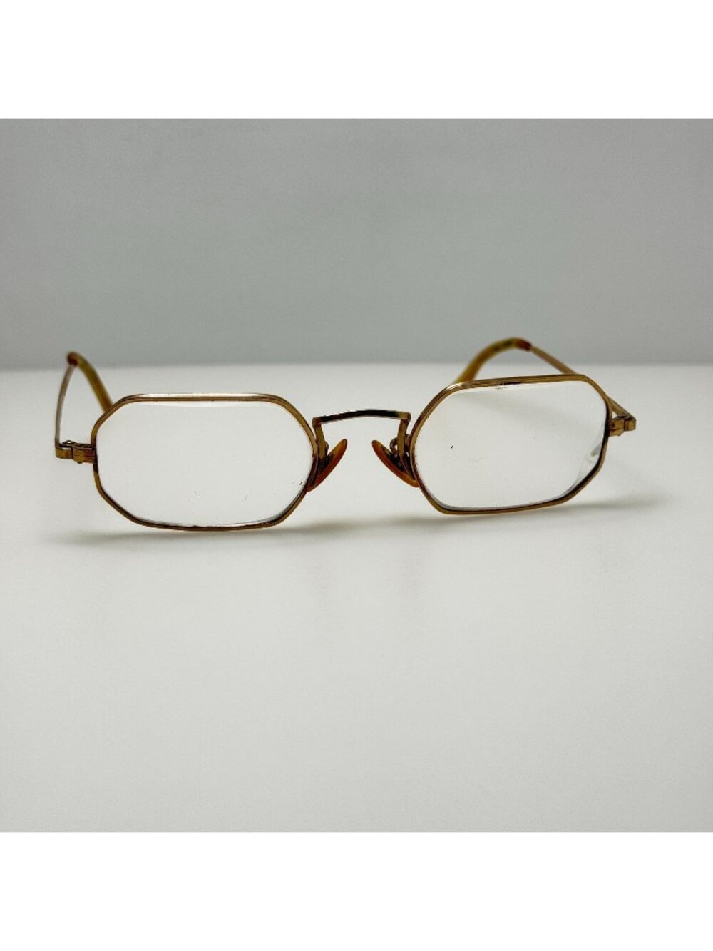 Shuron 5 1/2 S/C USA 12K GF Gold Eyeglasses Eye Glasses Frames B